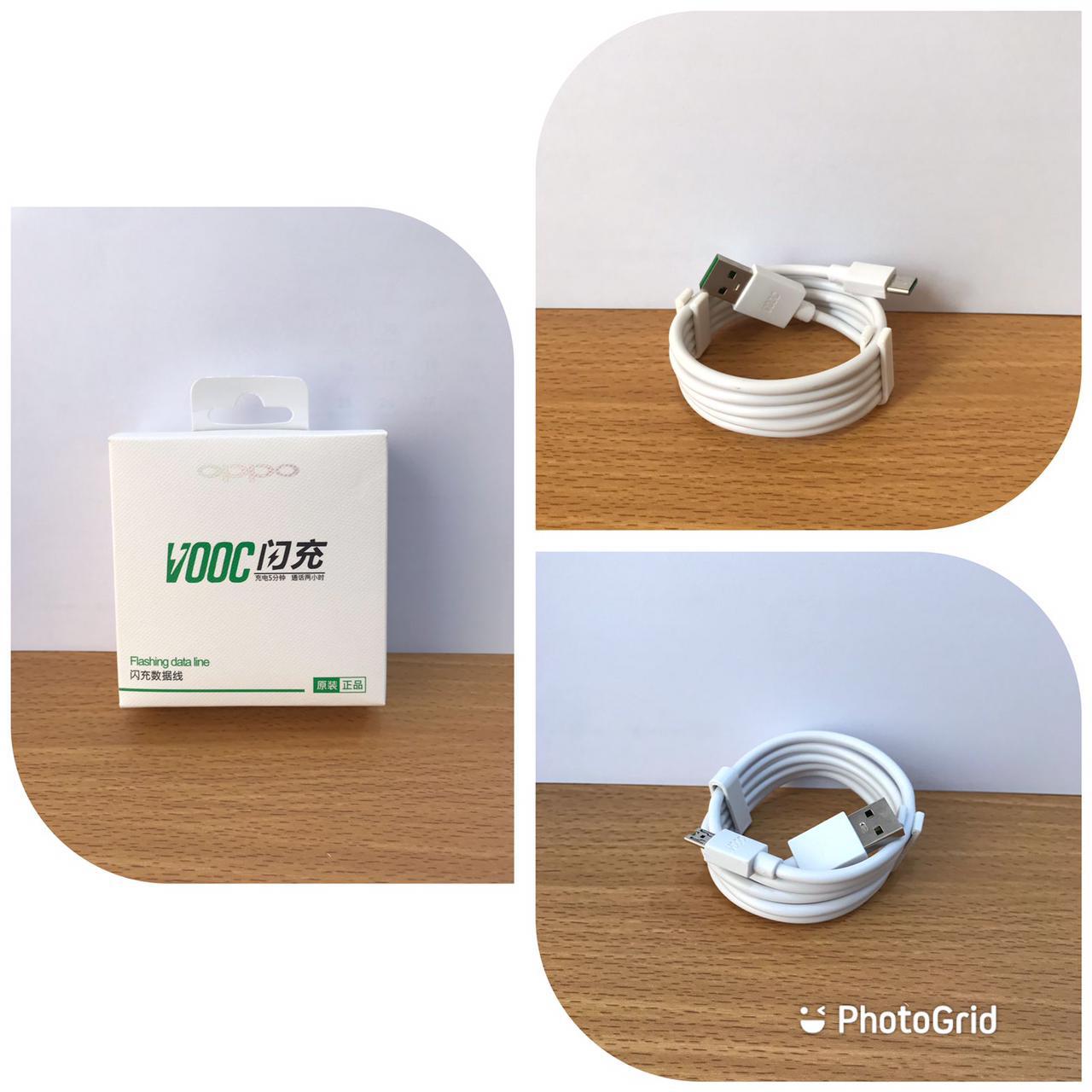 KABEL DATA OPPO VOOC TYPE C PACKING IMPORT (BG)